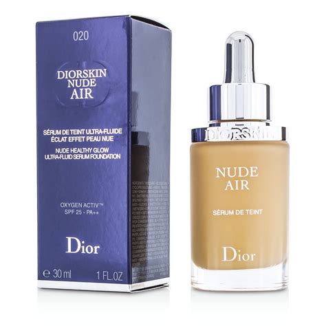 christian dior nude air serum foundation|Christian Dior Diorskin Nude Air SPF 25 Serum, No. 030 Medium .